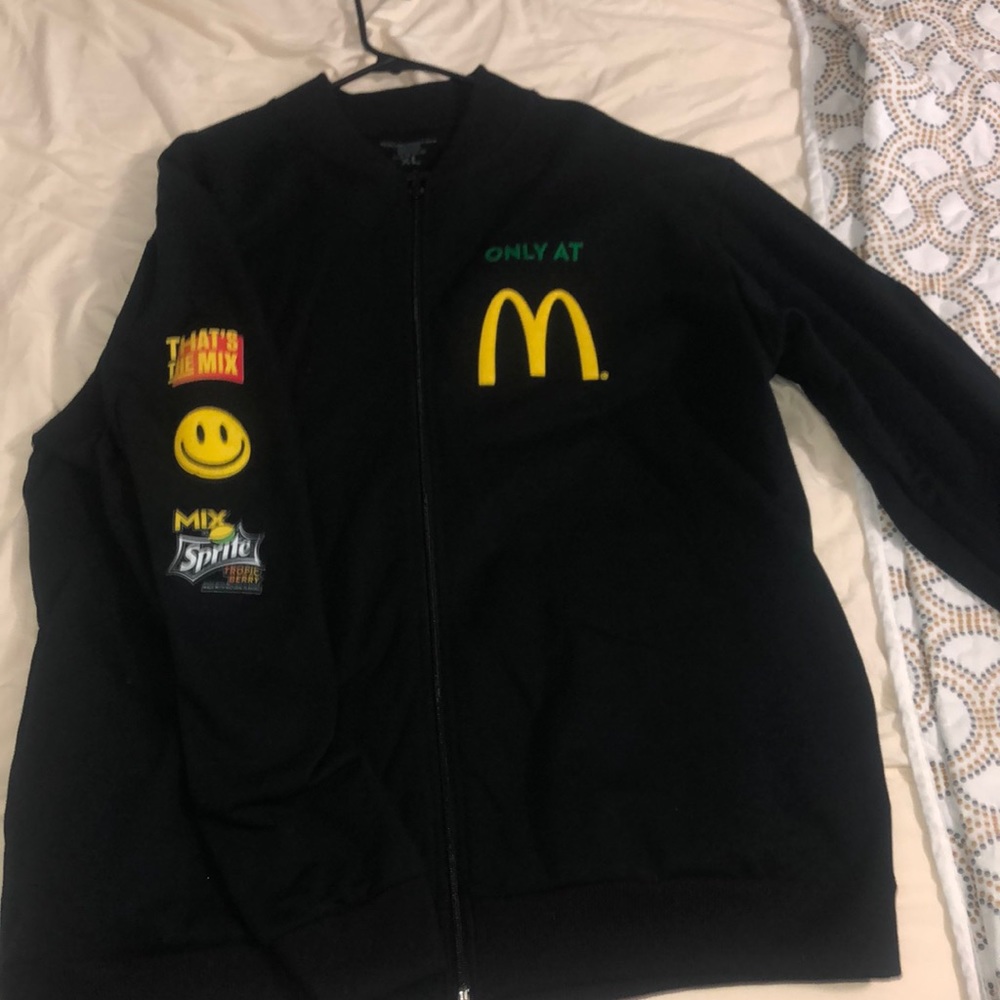 Size XL Jorfreshgoods x Mcdonalds track jacket.